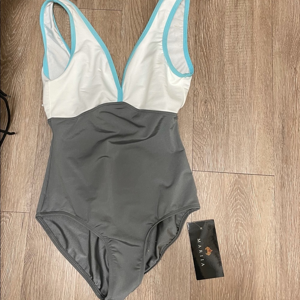 Mariia Two-Tone Tank Ballet/Gymnastics Leotard